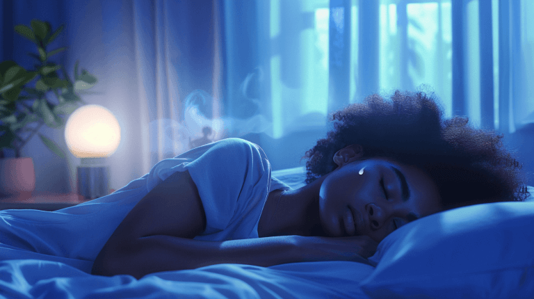 pleurer dans son sommeil
