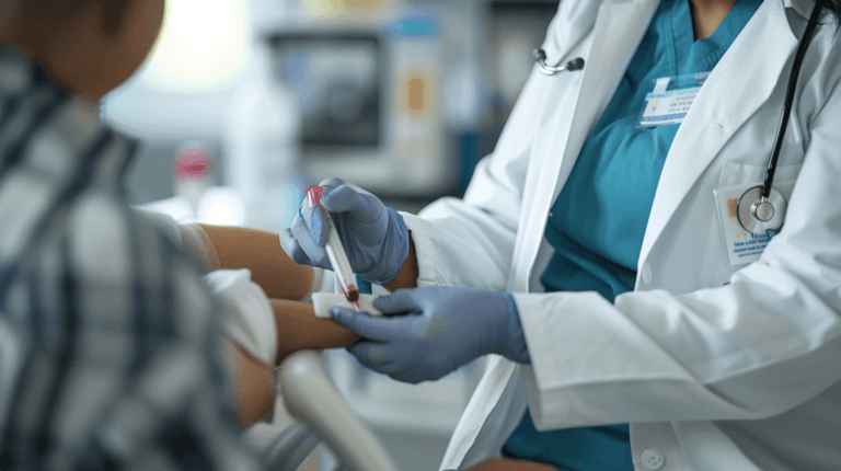 ménopause et prise de sang