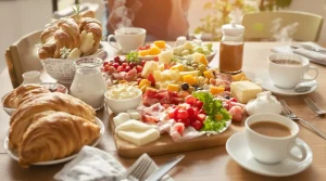 découvrez comment composer un petit déjeuner continental savoureux