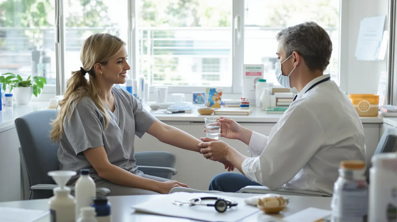 peut on boire de l'eau avant une prise de sang