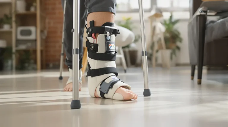 combien de temps pour marcher après fracture malléole