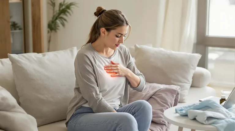 point douloureux sous l'omoplate gauche signification