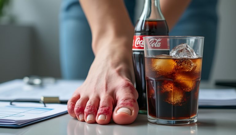 découvrez le lien entre la consommation de coca-cola, une boisson sucrée populaire, et la crise de goutte, ainsi que son impact sur les douleurs articulaires.