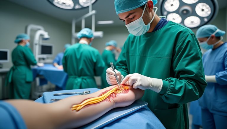 découvrez les informations essentielles sur l'opération du nerf cubital et son impact sur l'arrêt de travail : durée, recommandations et conseils pour une récupération optimale.